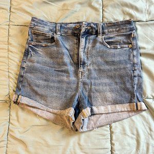 American Eagle Womens Curvy Hi-Rise Shortie Size 10